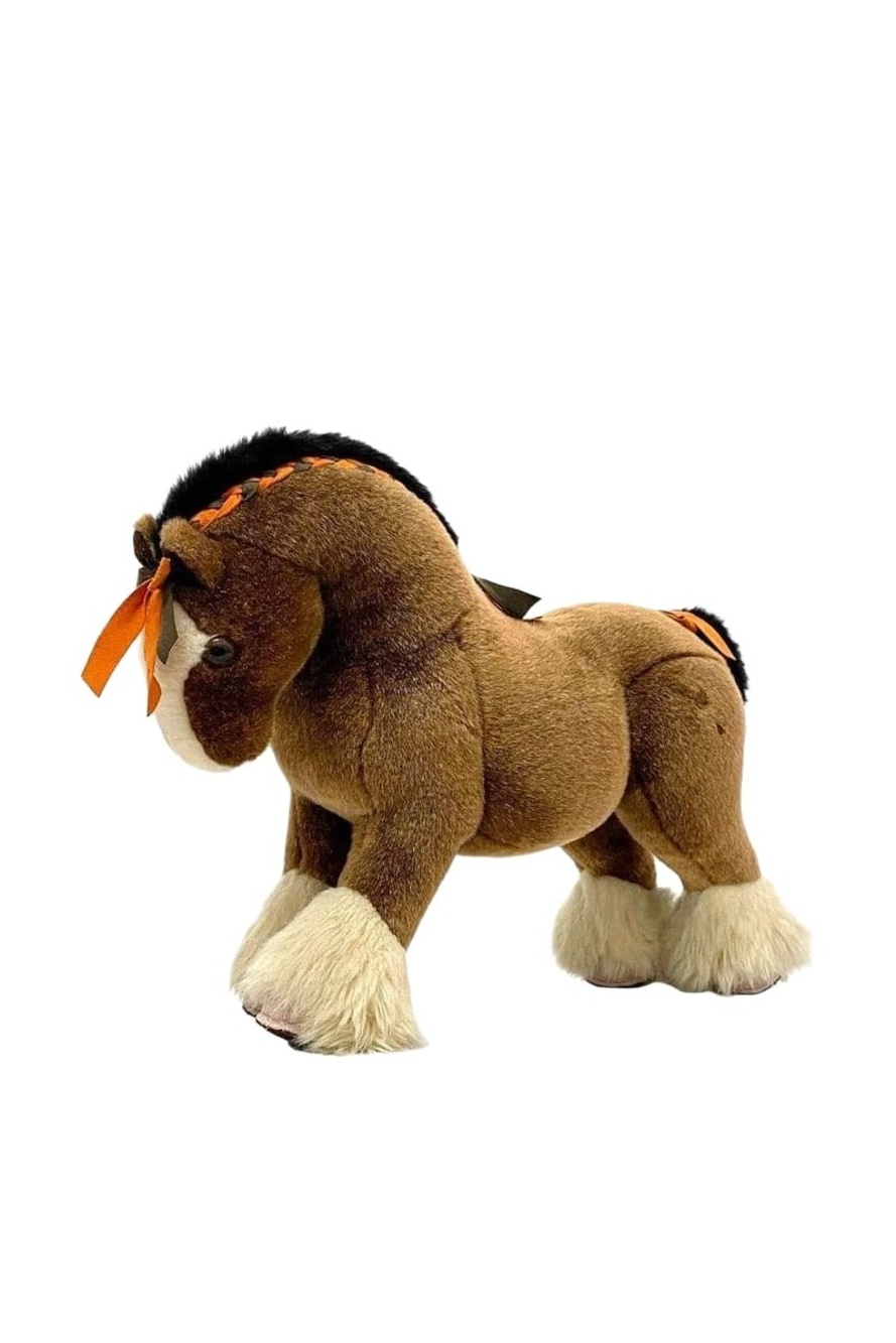 Hermes Plush Ermie PM Brown White